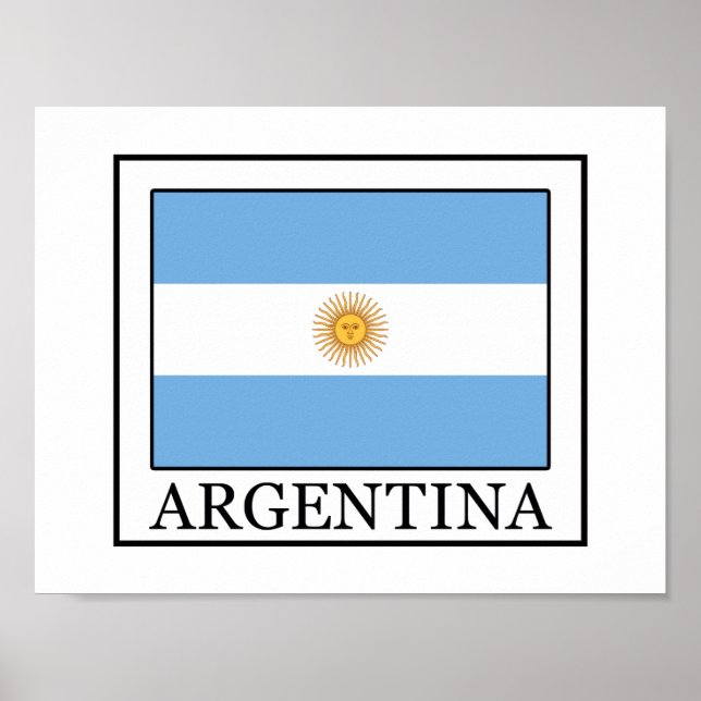 Argentina Poster (Framsidan)