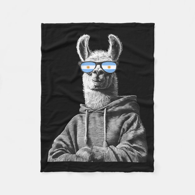 Argentina Pride Argentinian Flag  Fleecefilt (Framsidan)