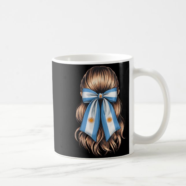 Argentina Pride Argentinian Flag  Kaffemugg (Höger)