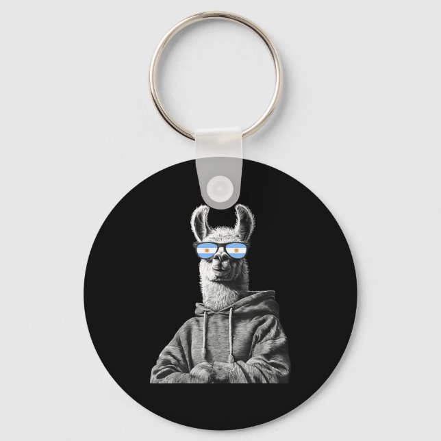 Argentina Pride Argentinian Flag  Nyckelring (Framsida)