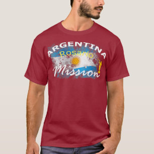 Argentina Rosario Mormon LDS Uppdrag missionär T Shirt
