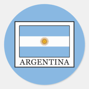 Argentina Runt Klistermärke