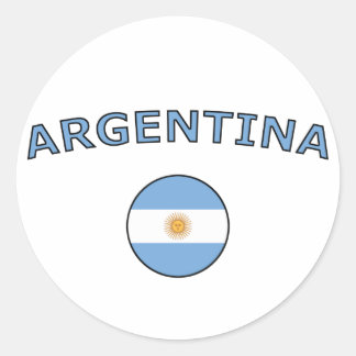 Argentina Runt Klistermärke
