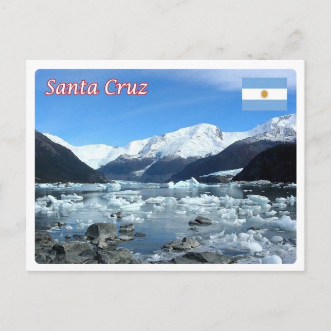 Argentina - Santa Cruz - Vykort (Framsida)