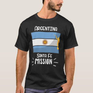 Argentina Santa Fe Mormon LDS Uppdrag missionär T Shirt