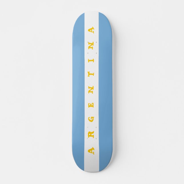 Argentina Skateboard Bräda 21,5 Cm (Framsida)