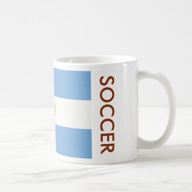 ARGENTINA SOCCER KAFFEMUGG (Höger)
