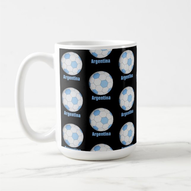 Argentina soccer  kaffemugg (Vänster)