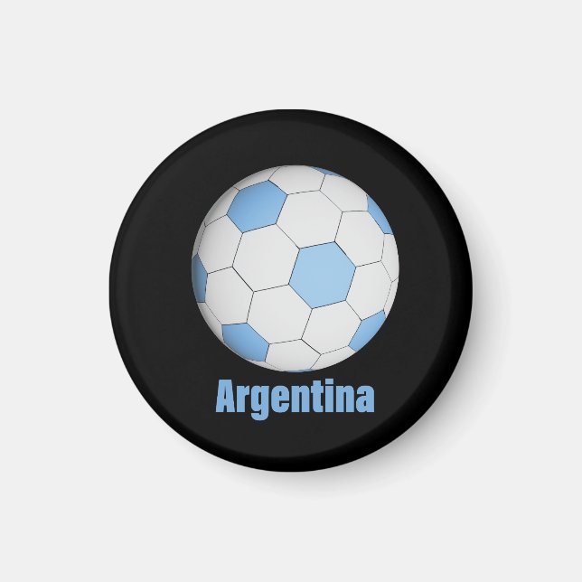 Argentina soccer  magnet (Framsidan)