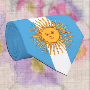 Argentina, Sol de Mayo & Argentina Flagga / busine Slips