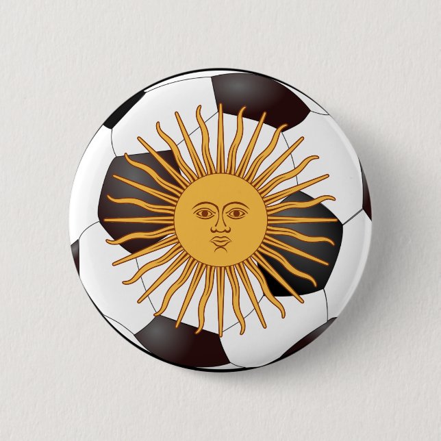 Argentina "Sol de Mayo" Knapp (Framsida)