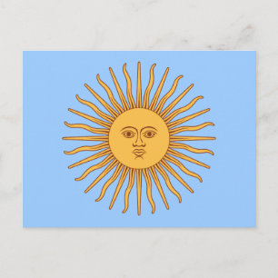 Argentina Sol de Mayo Vykort
