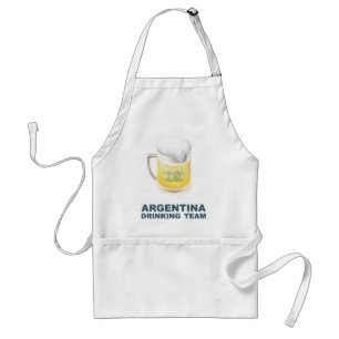 Argentina som dricker laget förkläde