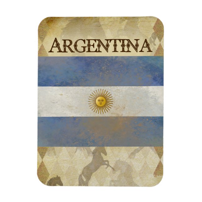 Argentina Souvenir Magnet (Vertikal)