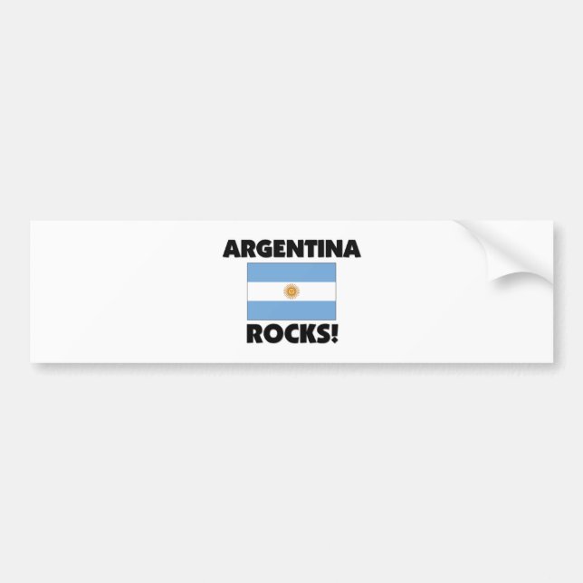 Argentina stenar bildekal (Framsidan)