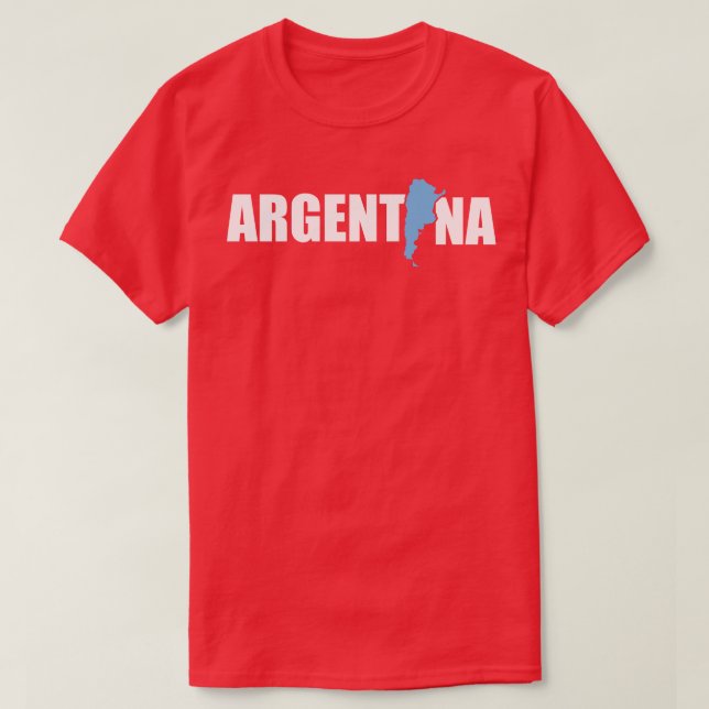 Argentina T Shirt (Design framsida)