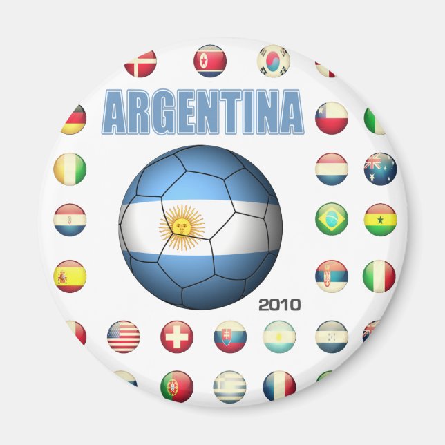 Argentina t-Shirt D7 Magnet (Framsidan)