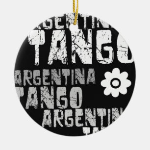 Argentina Tango Julgransprydnad Keramik