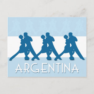Argentina Tango-vykort Vykort