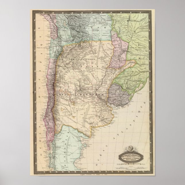 Argentina, Uruguay Poster (Framsidan)