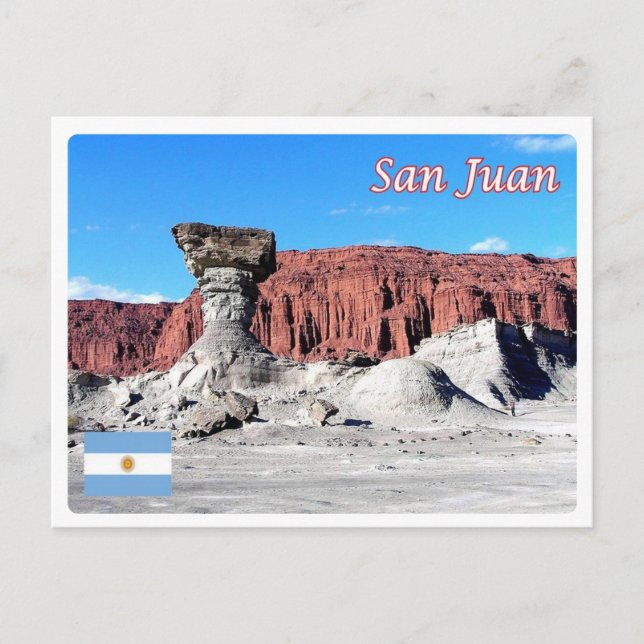 Argentina - Valle de la Luna - Vykort (Framsida)