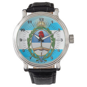 Argentina vapensköld armbandsur