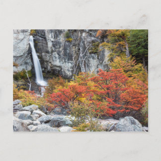 Argentina - Vattenfall i Pagoniens vykort