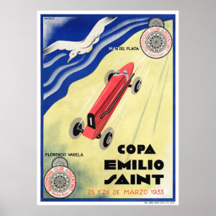 Argentina Vintage resor Poster återställd