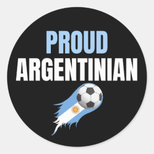 Argentina Vm Champions 2022 Proud Runt Klistermärke