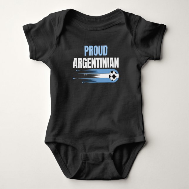Argentina Vm Champions 2022 Proud T Shirt (Framsida)