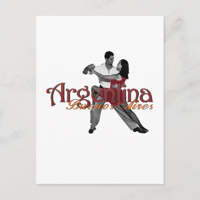 Argentina Vykort (Framsida)