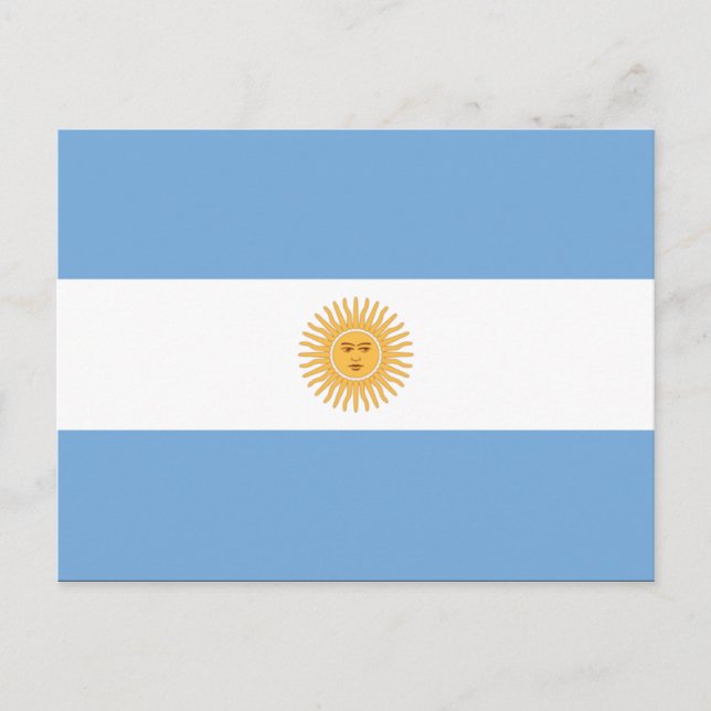 Argentina Vykort (Framsida)