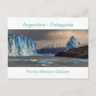 Argentina - vykort för Perito Moreno Glacier