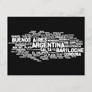 ARGENTINA-vykort Vykort