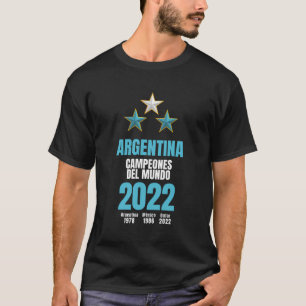 Argentina World Champion 2022 - Ocer Fläkt-Relate T Shirt