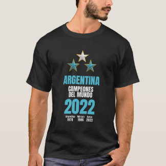 Argentina World Champion 2022 - Ocer Fläkt-Relate T Shirt