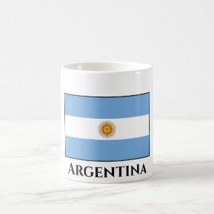 Argentinas (argentinska) Flagga Kaffemugg