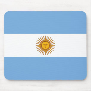 Argentinas (argentinska) Flagga Musmatta