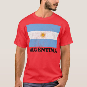 Argentinas argentinska Pride Argentinas Flagga T Shirt