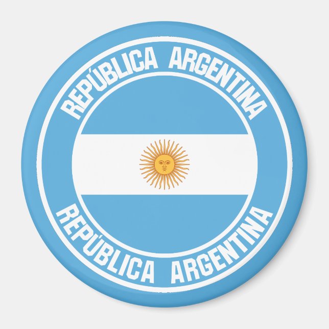 Argentinas Emblem Magnet (Framsidan)