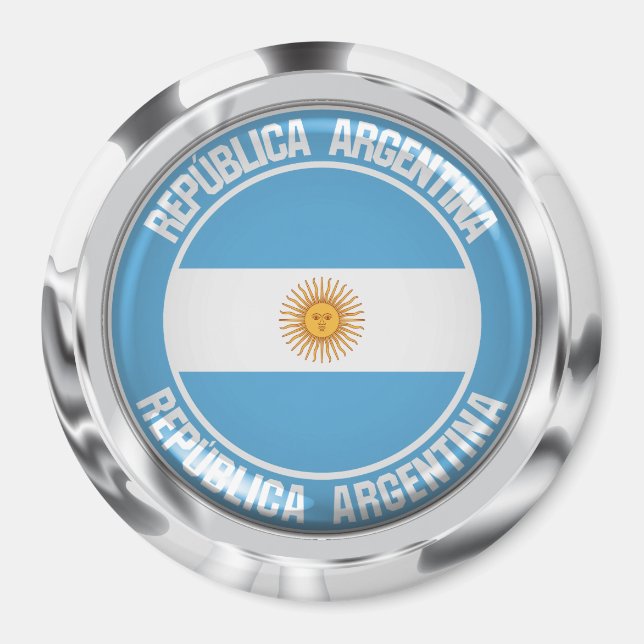 Argentinas Emblem Magnet (Framsidan)