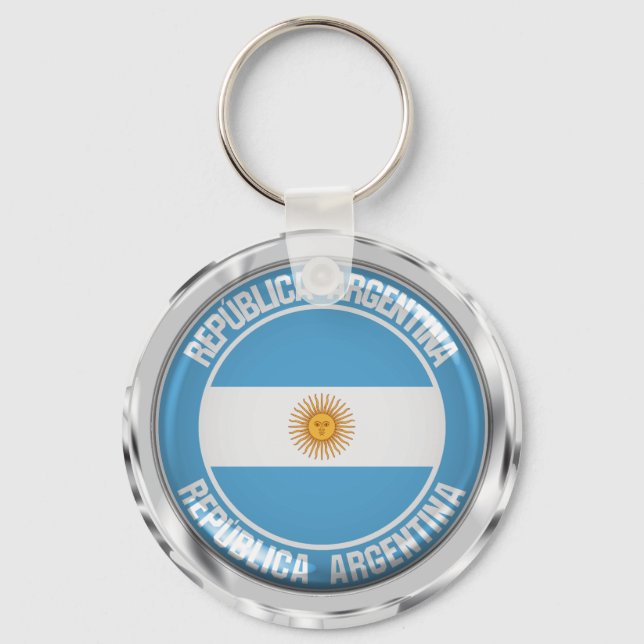 Argentinas Emblem Nyckelring (Framsida)