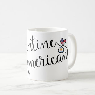 Argentinas Entwed Hearts Mugg