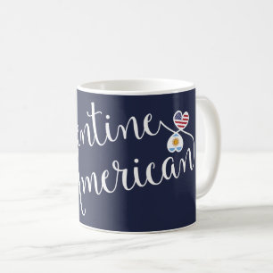 Argentinas Entwed Hearts Mugg