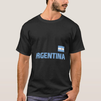 Argentinas Flagga argentinska Pridet Internationel T Shirt
