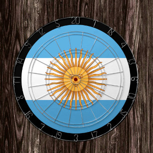 Argentinas Flagga Dartboard och Argentina/speltavl Darttavla