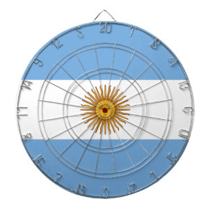 Argentinas flagga darttavla