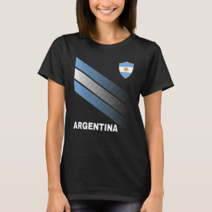Argentinas Flagga för kvinnliga småbarn i Manar T Shirt