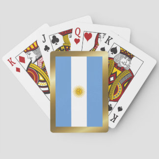 Argentinas Flagga-kort Kortlek