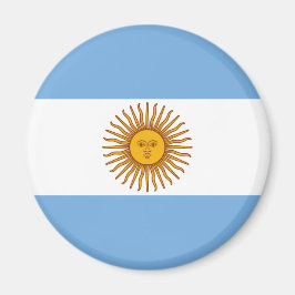 Argentinas Flagga Magnet